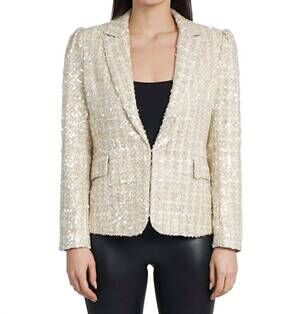 NEW LOVE TOKEN jensen blazer in beige